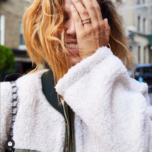 NEW Free People Rivington Sherpa Jacket - Picture 2 of 9